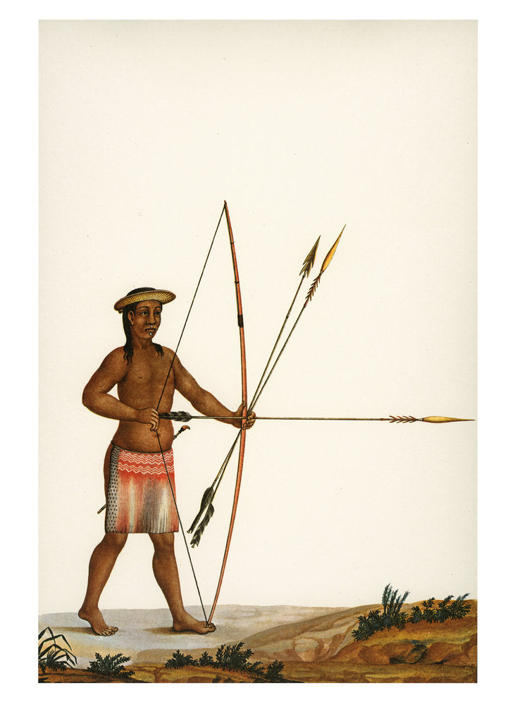 Detail of Indian, c. 1815 by Anonymous