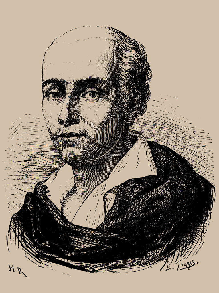 Detail of Jacques-Étienne Montgolfier, 1889 by Anonymous