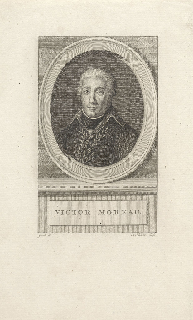 Detail of Jean Victor Moreau, c. 1800 by Anonymous