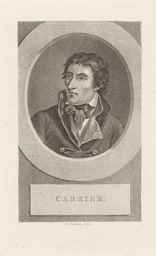Detail of Jean-Baptiste Carrier, 1805 by Anonymous