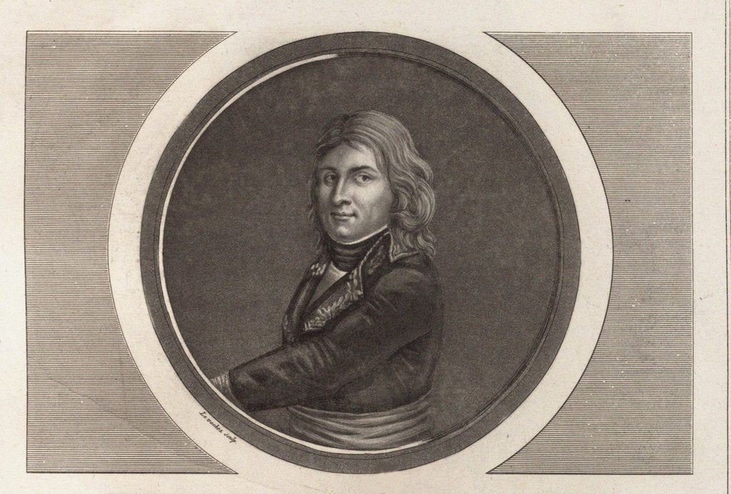Detail of Jean-Étienne Championnet, c. 1790 by Anonymous