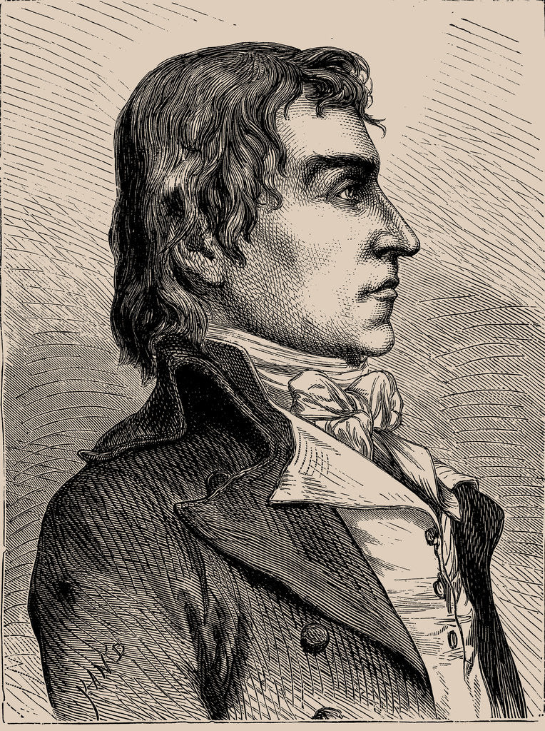 Detail of Jean-François Reubell, 1889 by Anonymous
