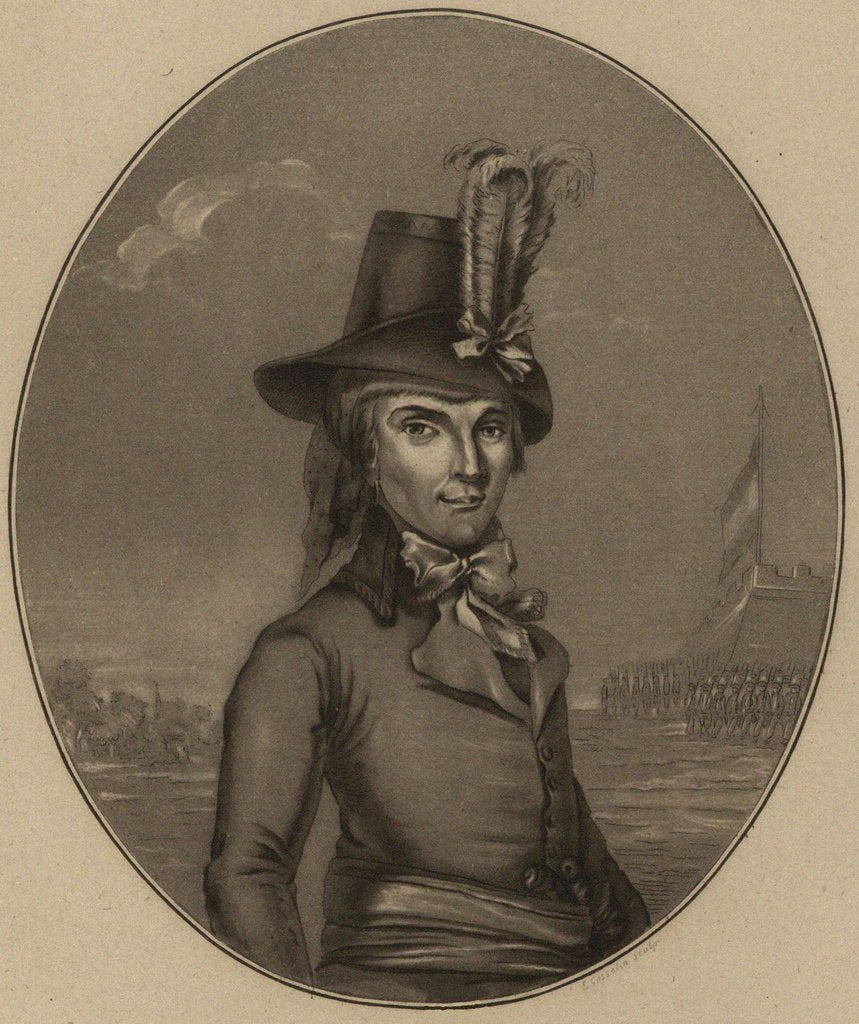 Detail of Jean-Nicolas Stofflet, 1797-1799 by Anonymous