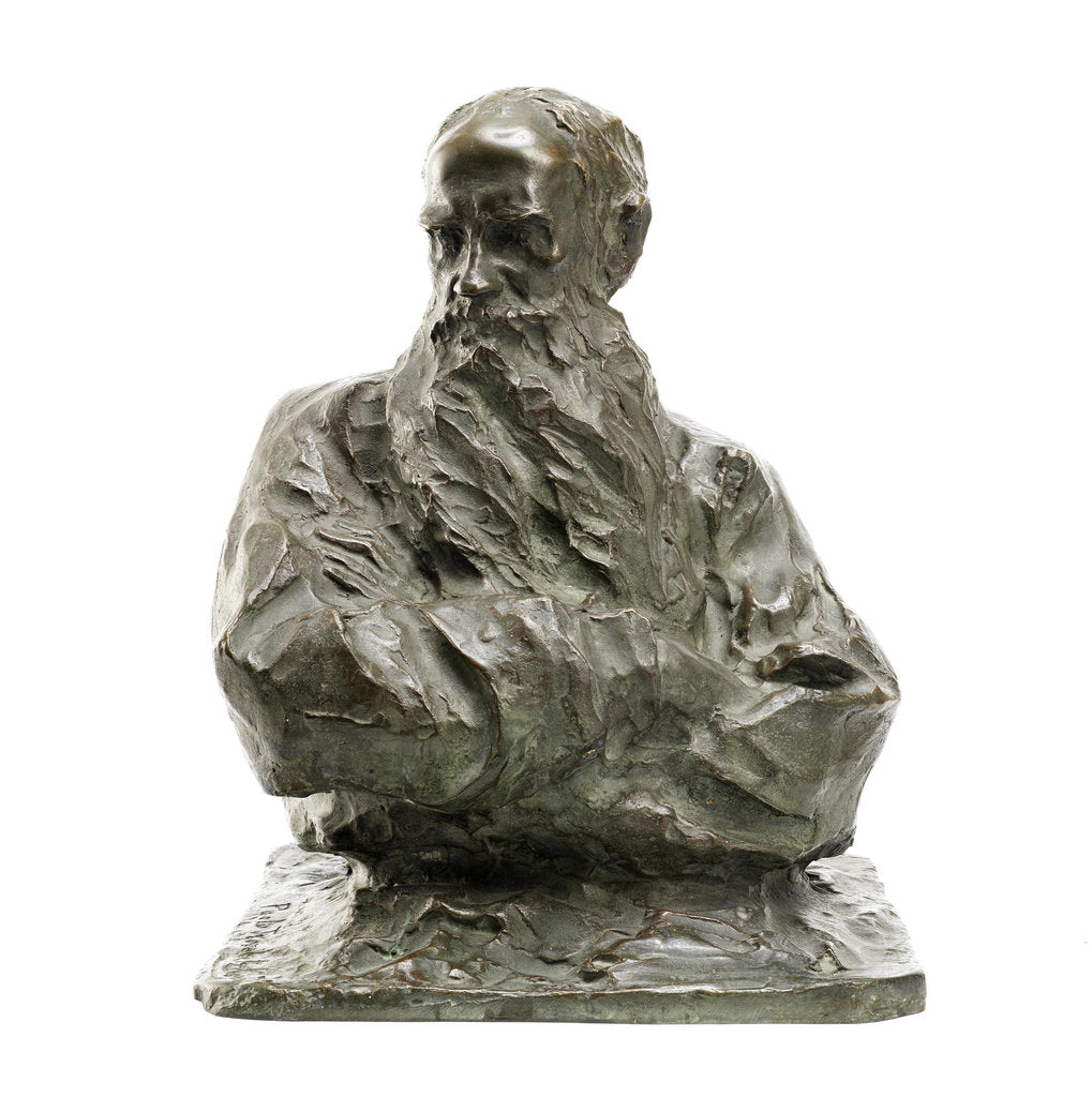 Detail of Leo Tolstoy, c. 1890 by Anonymous