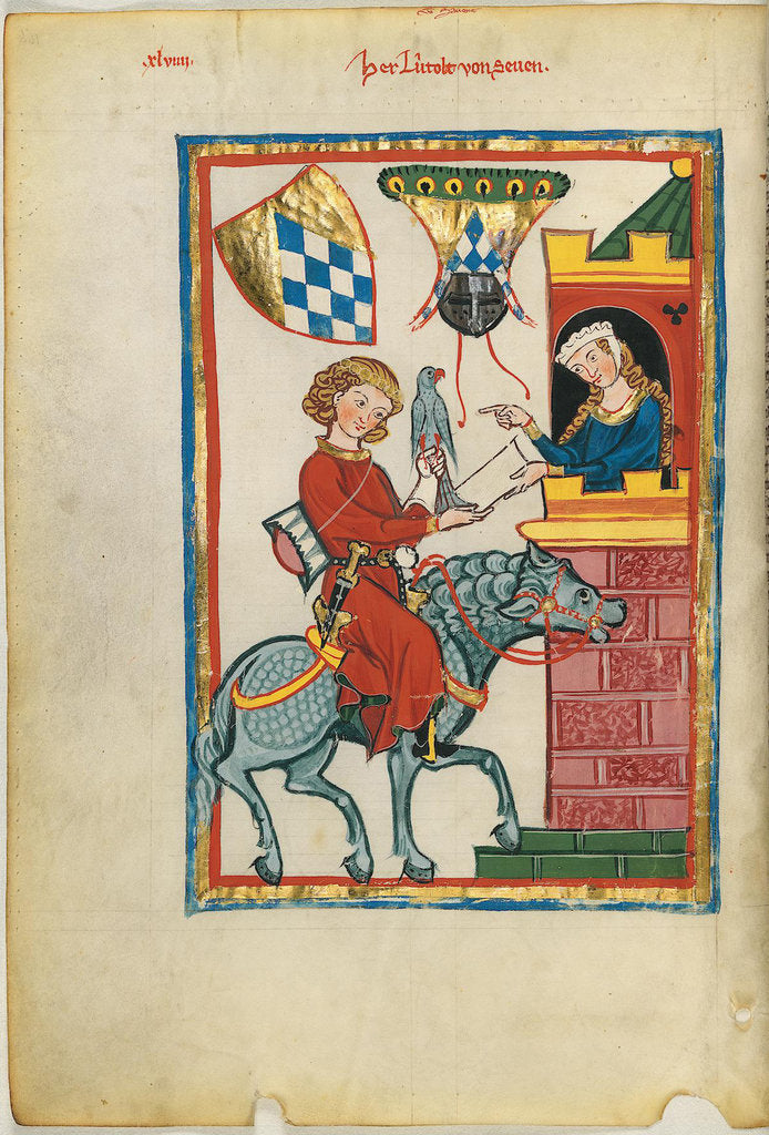 Detail of Leuthold of Seven by Anonymous