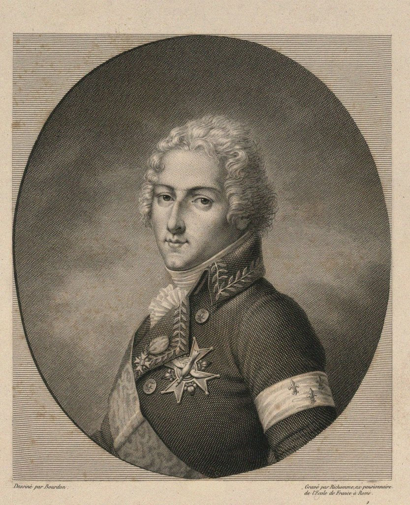 Detail of Louis Antoine de Bourbon, Duke of Enghien, by Anonymous