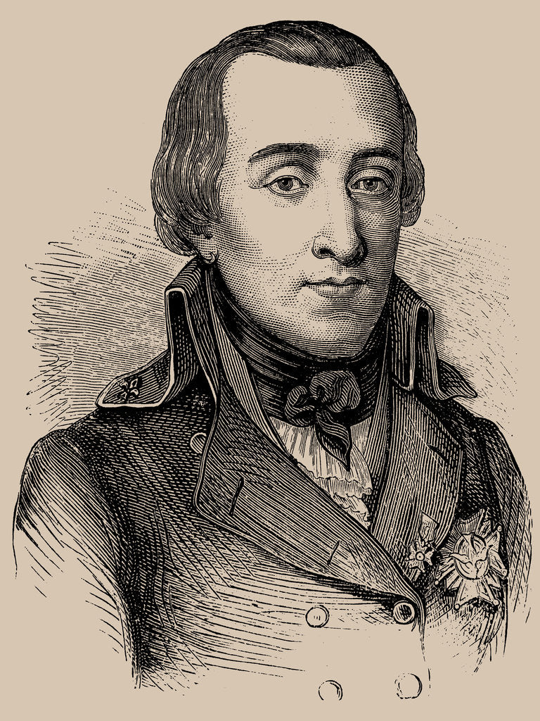 Detail of Louis Antoine de Bourbon, Duke of Enghien, 1889 by Anonymous