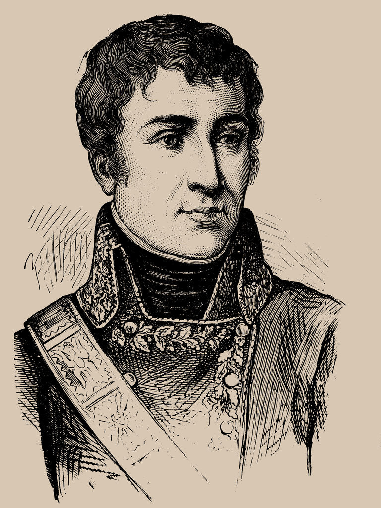 Detail of Louis Marie Joseph Maximilien Caffarelli du Falga, 1889 by Anonymous