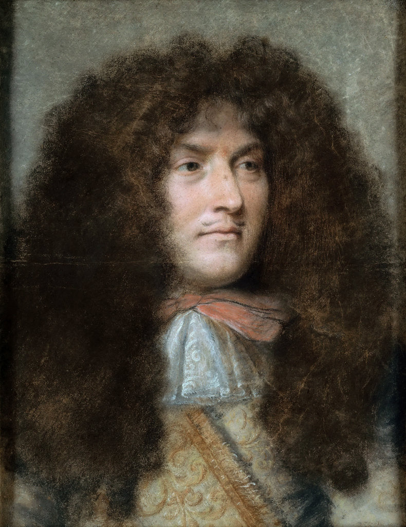 Detail of Louis XIV, King of France, 1667 by Anonymous