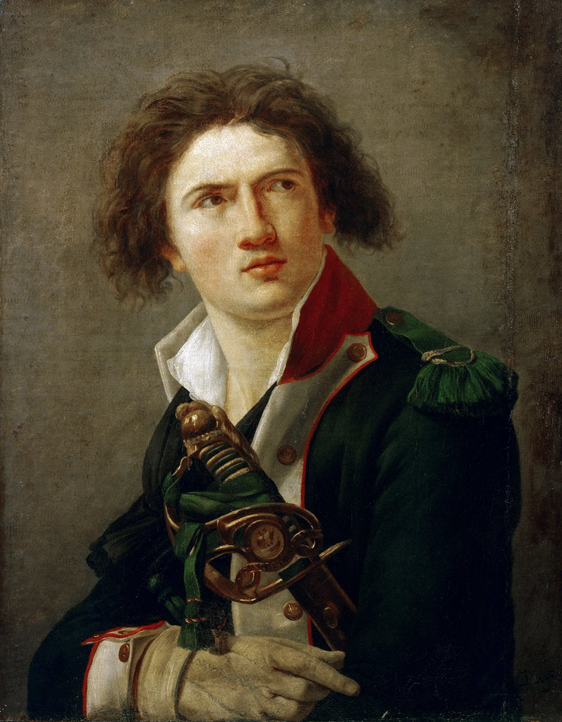 Detail of Louis-Lazare Hoche, c. 1793 by Anonymous