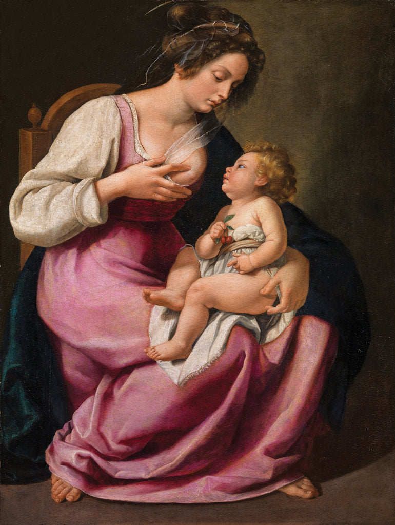 Detail of Madonna and Child, 1609-1610 by Anonymous