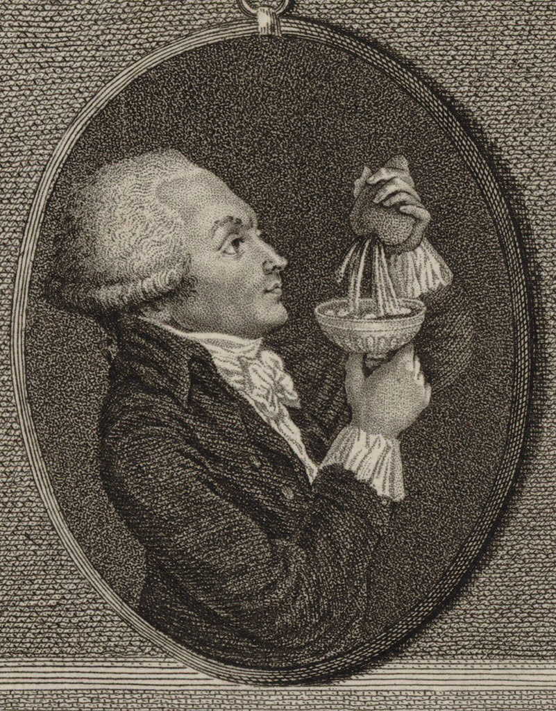 Detail of Maximilien de Robespierre, 1796 by Anonymous