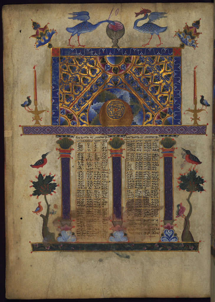 Detail of Miniature from the Toros Roslin Gospels, 1262 by Anonymous