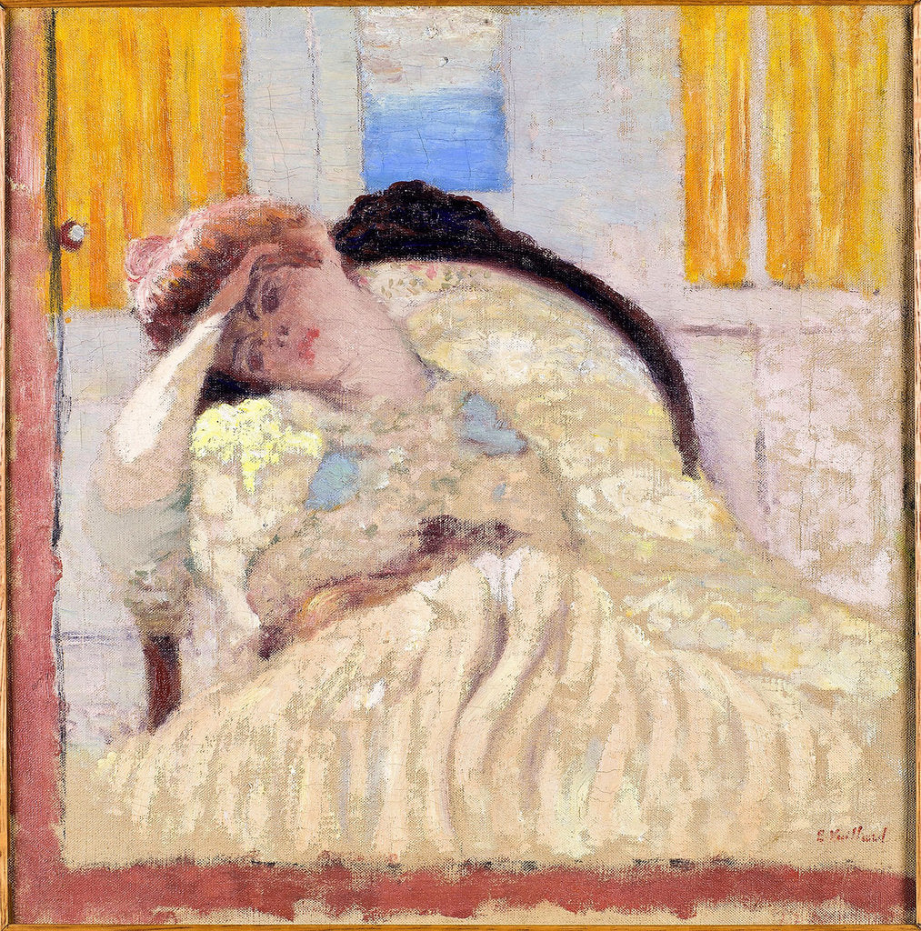 Detail of Misia assise dans une bergère, dit Nonchaloir, 1901 by Anonymous