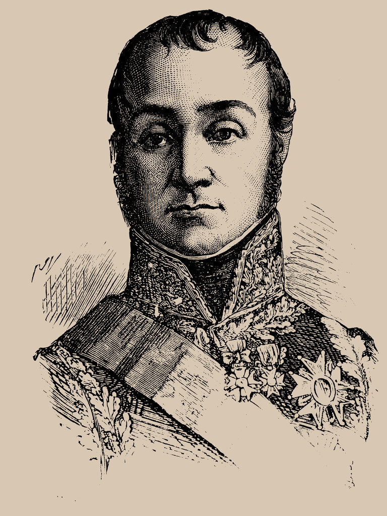 Detail of Nicolas-Charles Oudinot, duc de Reggio, 1889 by Anonymous