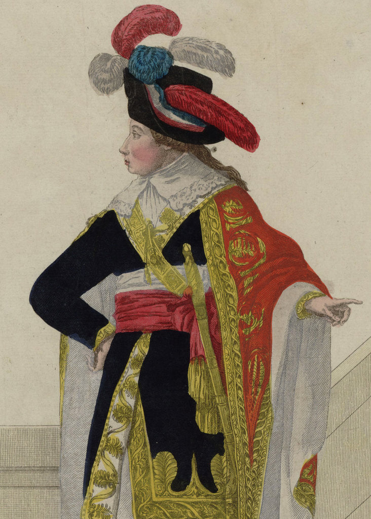 Detail of Philippe-Antoine Merlin de Douai, 1797-1799 by Anonymous