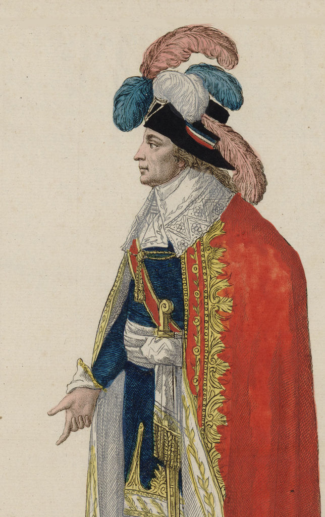 Detail of Pierre Roger Ducos, 1799 by Anonymous