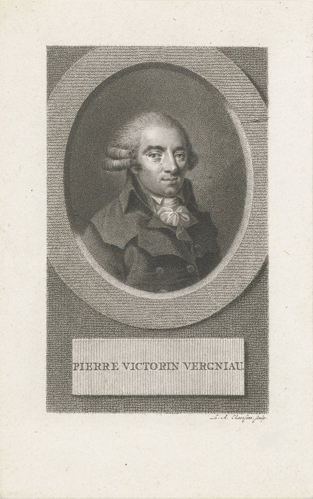 Detail of Pierre Victurnien Vergniaud, 1790s by Anonymous