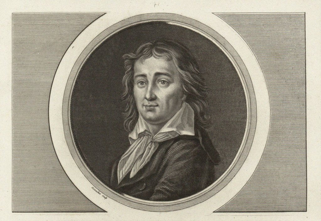 Detail of Pierre-Gaspard Chaumette, 1790s by Anonymous