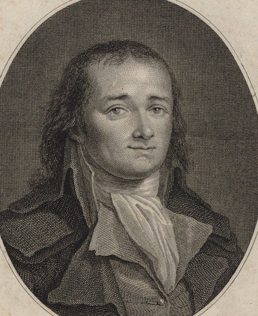 Detail of Pierre-Gaspard Chaumette, 1796 by Anonymous