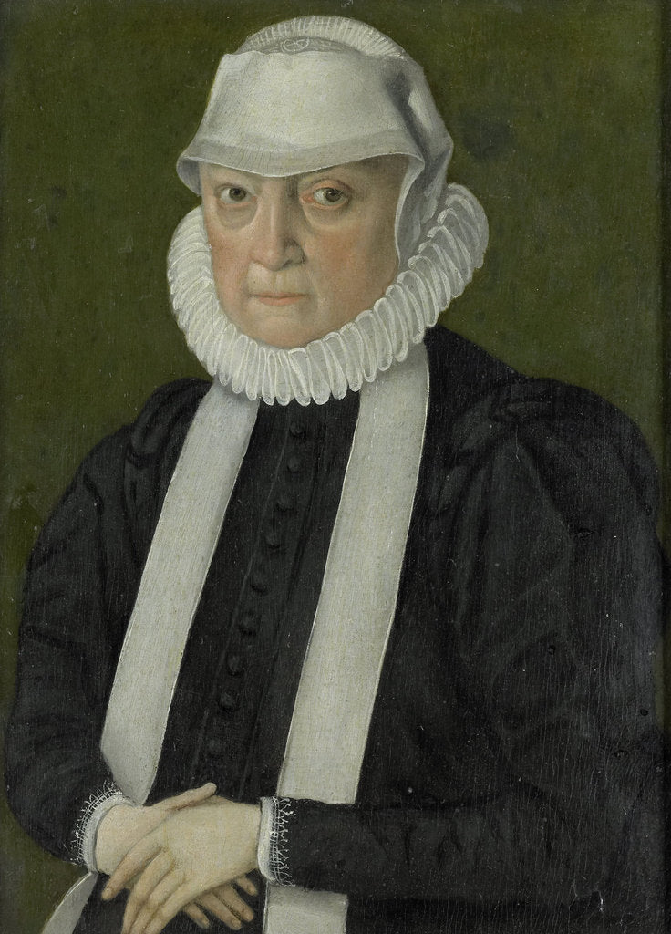 Detail of Portrait of Anna Jagiellon, queen of Poland, 1570-1580 by Anonymous