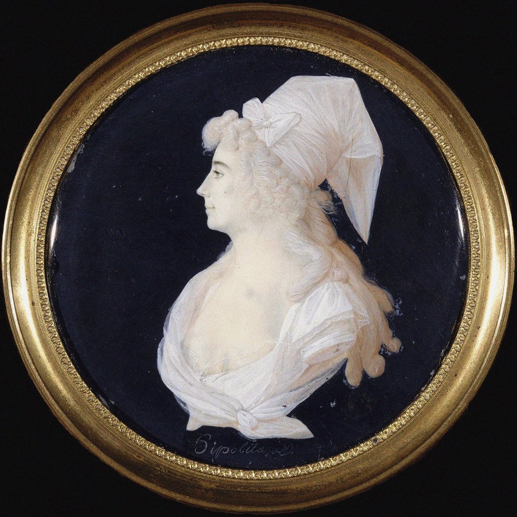 Detail of Portrait of Anne-Josèphe Théroigne de Méricourt, by Anonymous