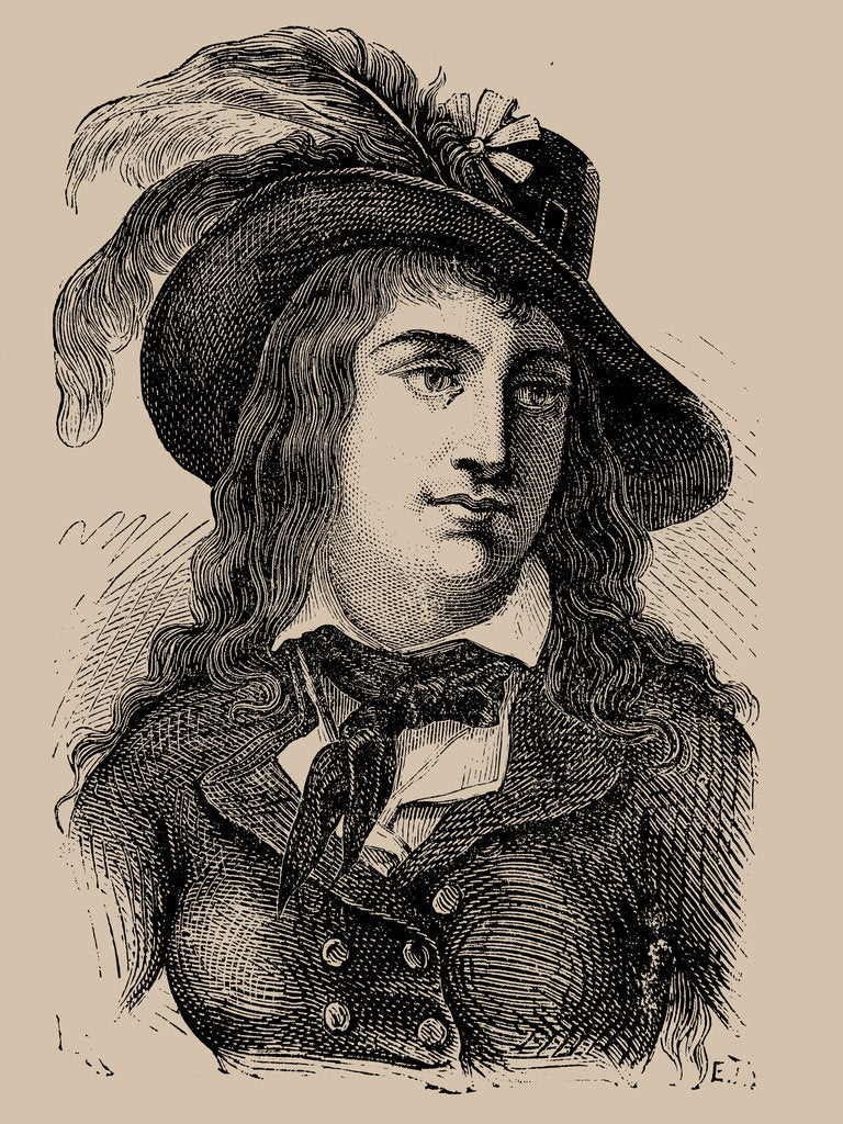 Detail of Portrait of Anne-Josèphe Théroigne de Méricourt, 1889 by Anonymous