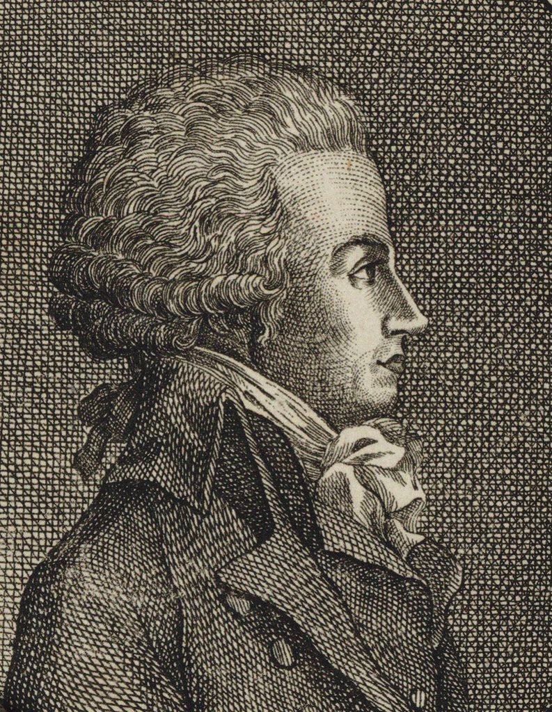 Detail of Portrait of Antoine-Pierre-Joseph-Marie Barnave, 1790 by Anonymous