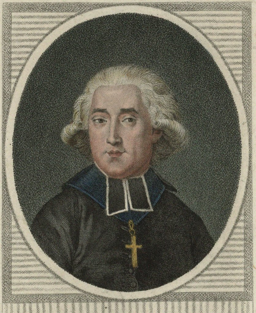 Detail of Portrait of Claude Fauchet, 1791 by Anonymous