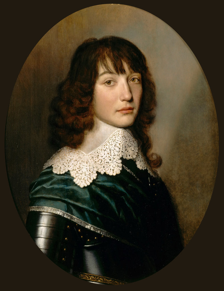 Detail of Portrait of Count Palatine Edward of Simmern, c. 1640 by Anonymous