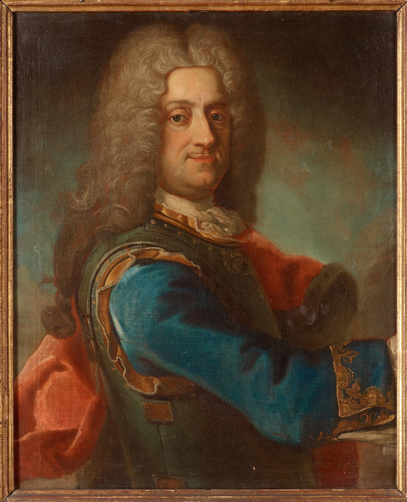 Detail of Portrait of Count Ture Gabriel Bielke, by Anonymous
