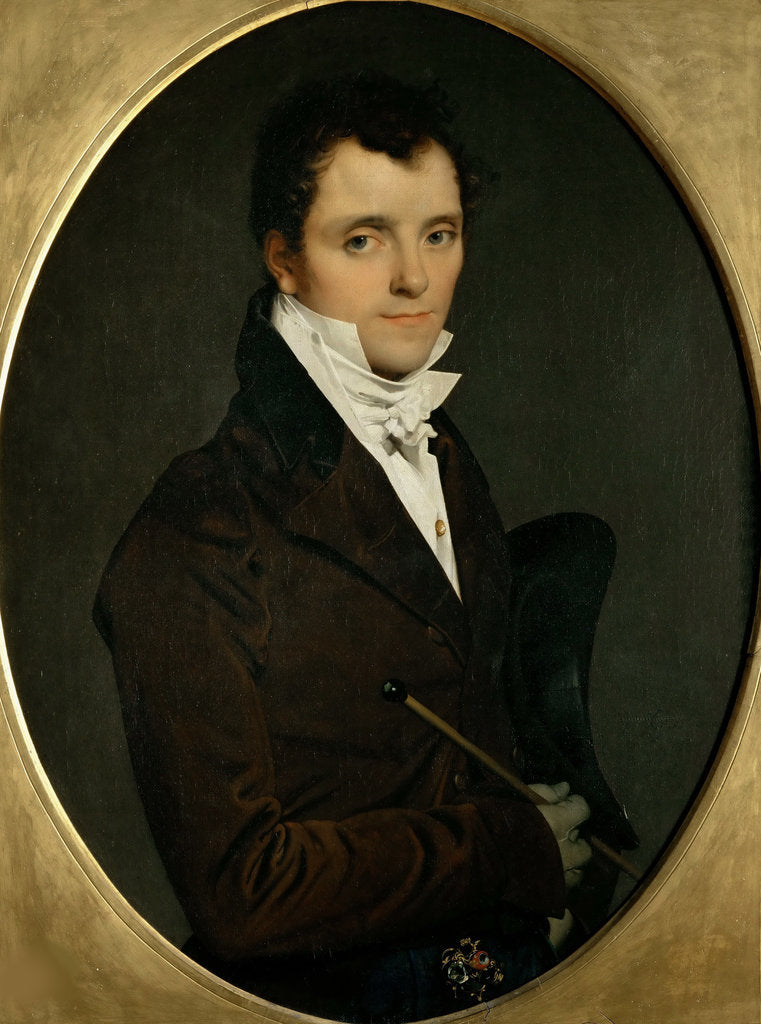 Detail of Portrait of Edme Bochet, c. 1811 by Anonymous