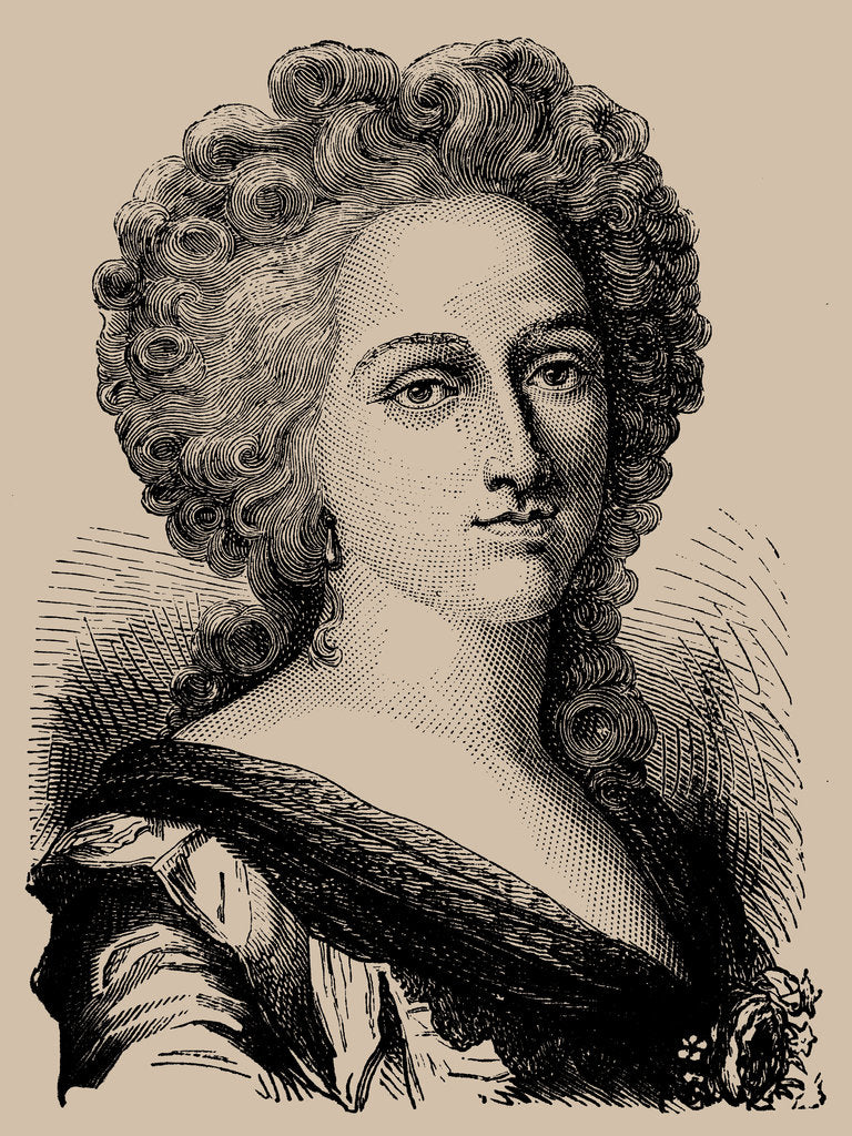Detail of Portrait of Élisabeth Philippine Marie Hélène de Bourbon, 1889 by Anonymous