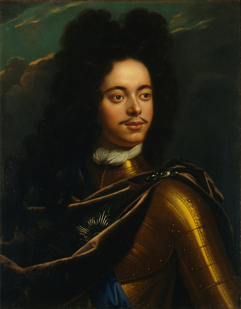 Detail of Portrait of Emperor Peter I the Great, Between 1703 and 1706 by Anonymous