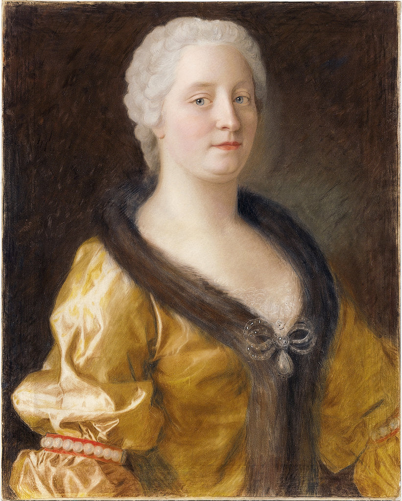 Detail of Portrait of Empress Maria Theresia of Austria, 1743 by Anonymous