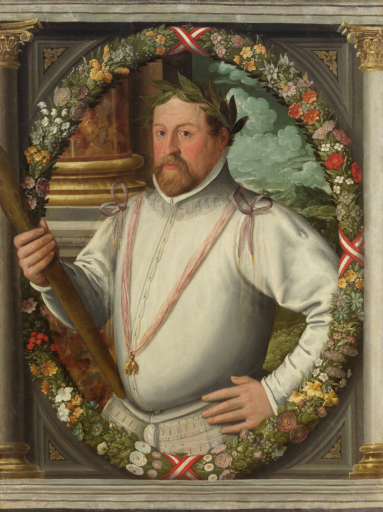 Detail of Portrait of Ferdinand II, Archduke of Austria, c. 1573 by Anonymous
