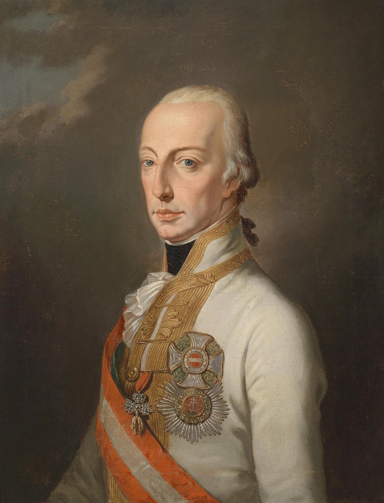 Detail of Portrait of Holy Roman Emperor Francis II, ca 1820 by Anonymous
