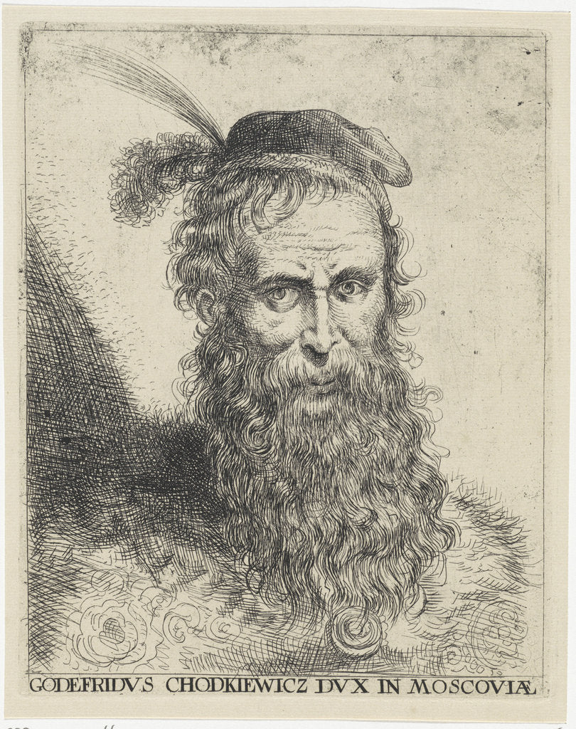 Detail of Portrait of Jan Karol Chodkiewicz, c. 1620 by Anonymous