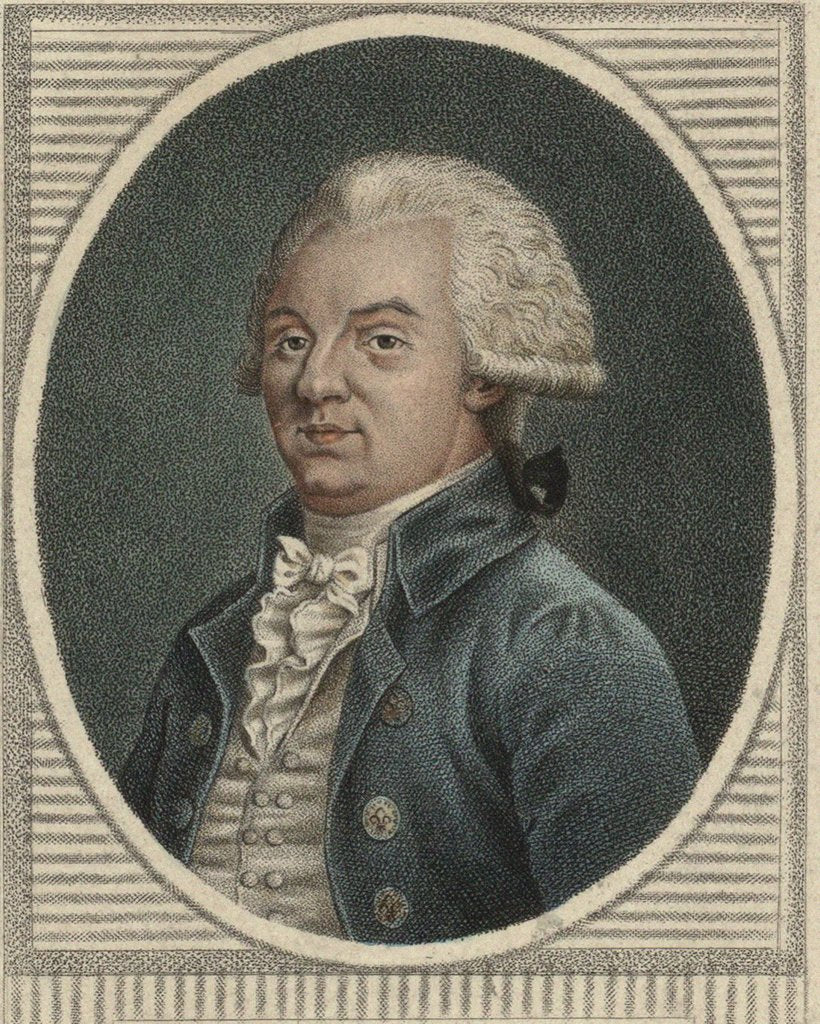 Detail of Portrait of Jérôme Pétion de Villeneuve, 1789 by Anonymous