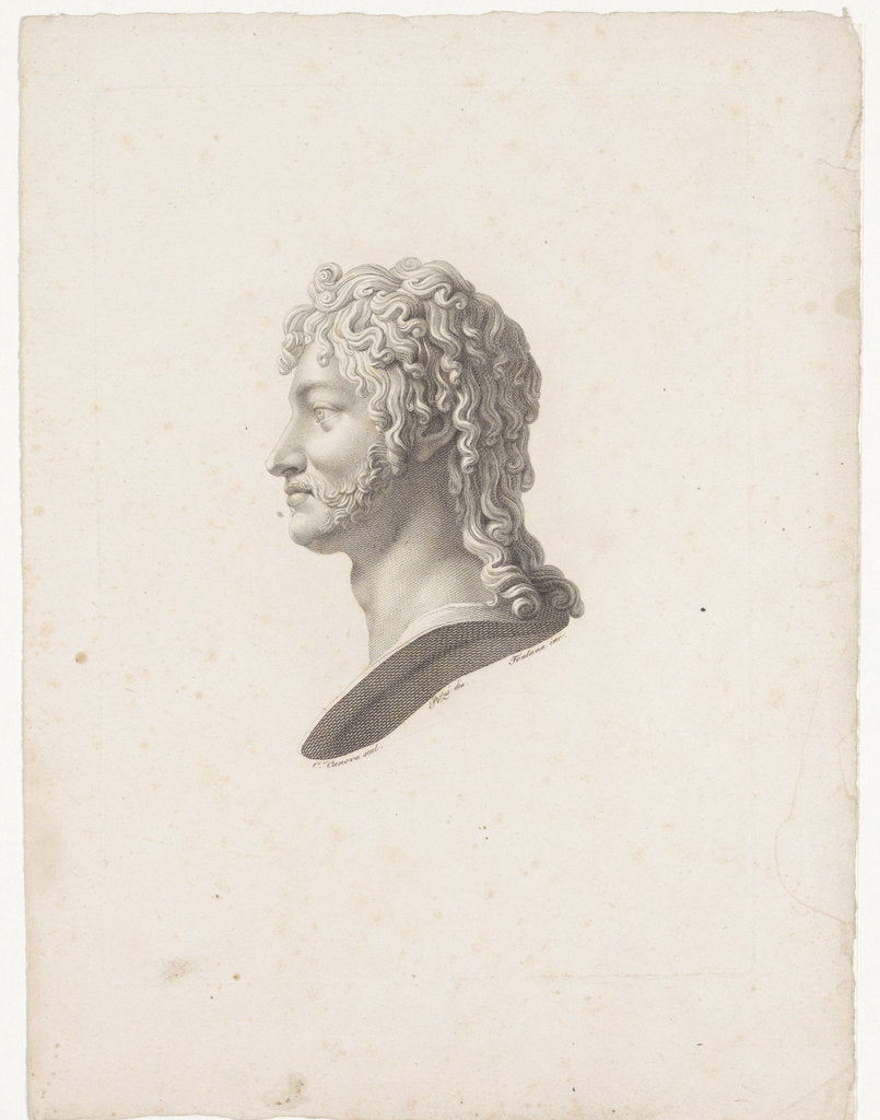Detail of Portrait of Joachim Murat, c. 1800 by Anonymous