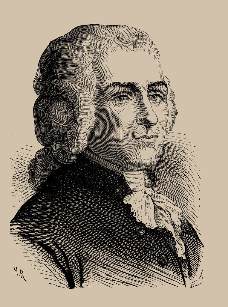 Detail of Portrait of Joseph-Ignace Guillotin, 1889 by Anonymous