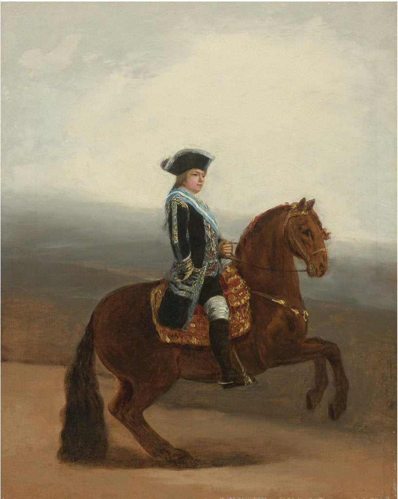 Detail of Portrait of Manuel de Godoy, 1794 by Anonymous