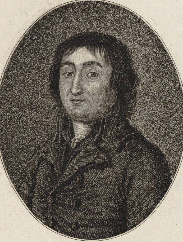Detail of Portrait of Pierre Joseph Cambon, 1790s by Anonymous