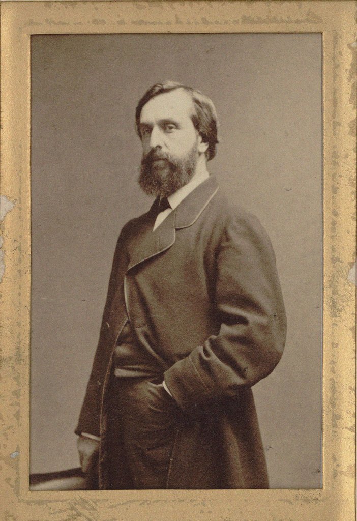 Detail of Portrait of the composer Aristide Hignard, 1880 by Anonymous