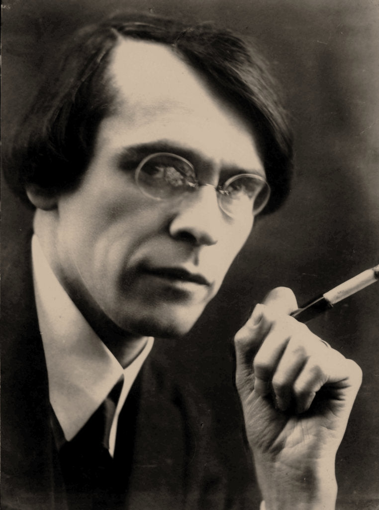 Detail of Portrait of the Poet Vladislav Khodasevich, End 1920s by Anonymous