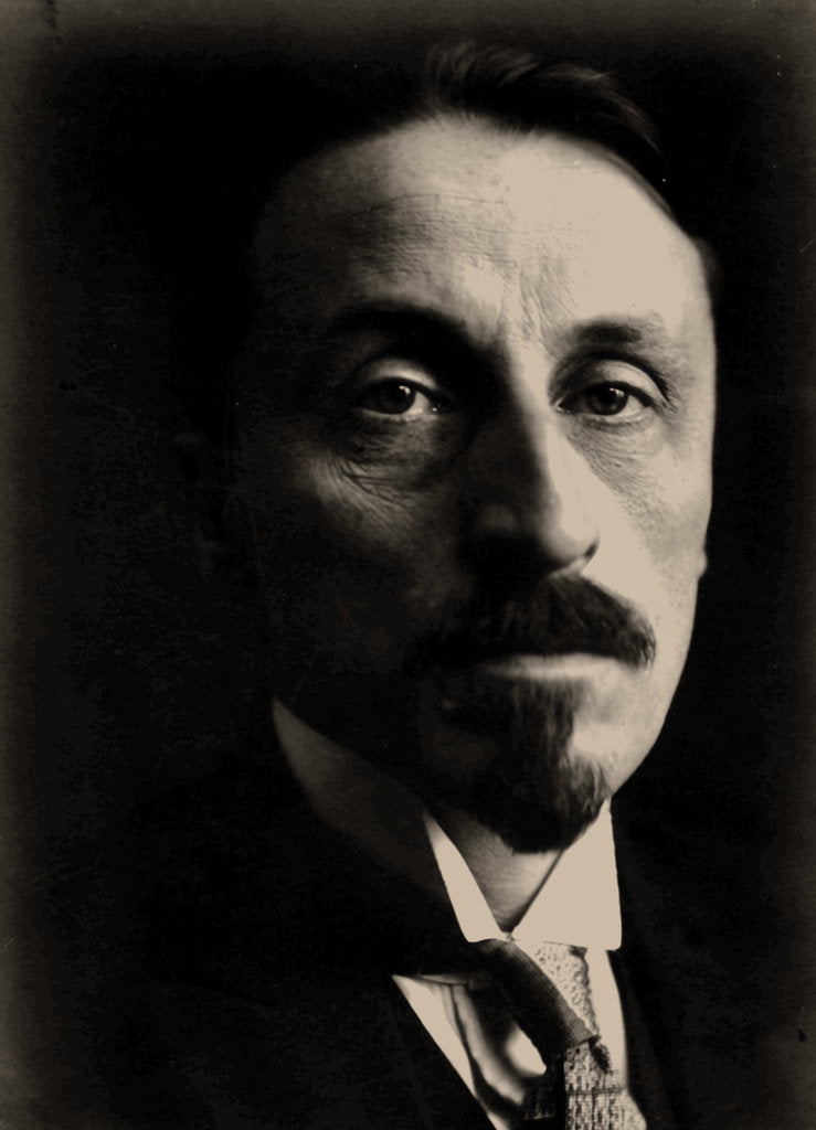 Detail of Portrait of the writer and dramatist Boris Konstantinovich Zaytsev, 1920s by Anonymous