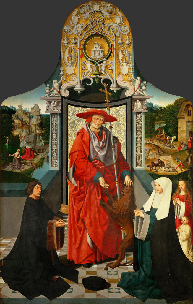 Detail of Saint Jerome and the lion (center panel), 1511 by Anonymous