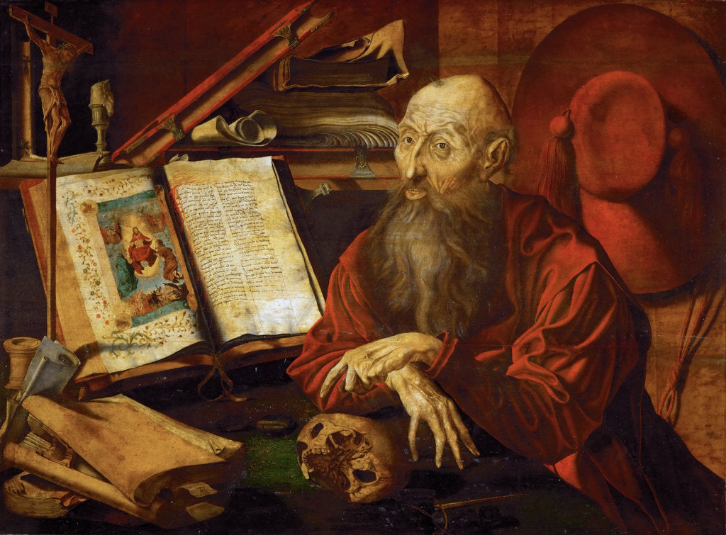 Detail of Saint Jerome in his Cell, ca 1545 by Anonymous