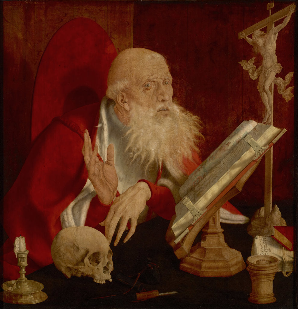 Detail of Saint Jerome in his Cell, ca 1545 by Anonymous