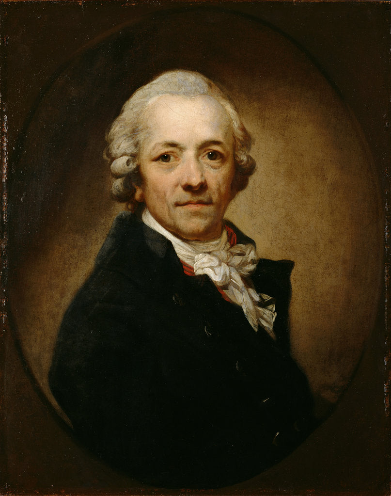 Detail of Self-portrait, c. 1790 by Anonymous